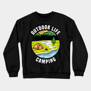 Camping Life Crewneck Sweatshirt